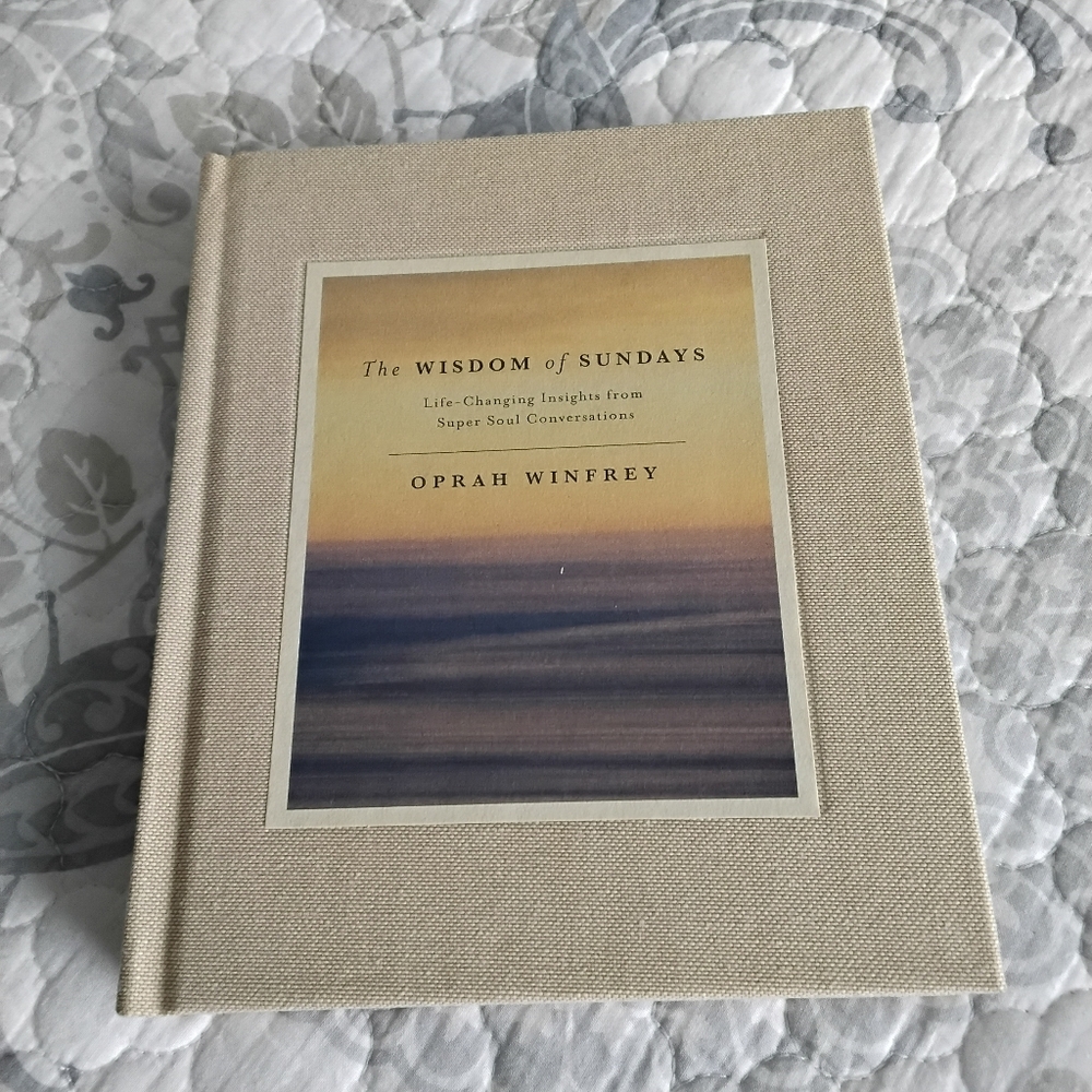 The Wisdom of Sundays Book by Oprah Winfrey.  NWT